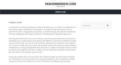 Desktop Screenshot of fashionmode45.com